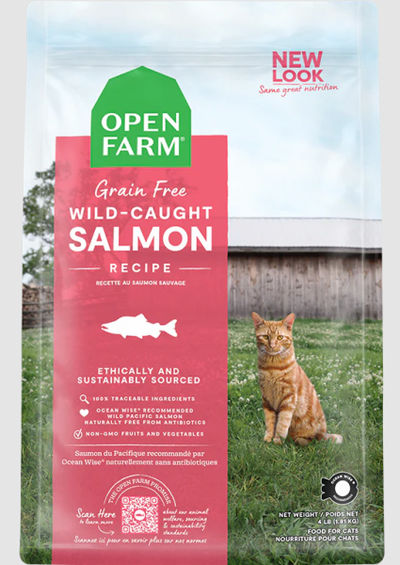 Open Farm Cat Dry Wild-Caught Salmon 8 lb.