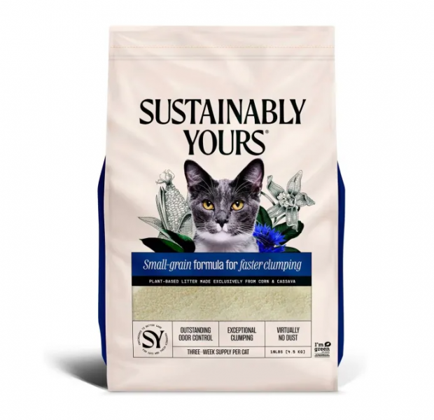 Sustainably Yours Multi Cat Litter 13 lb. (Blue)