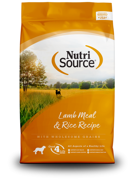 Nutrisource Lamb & Rice 12 lb.