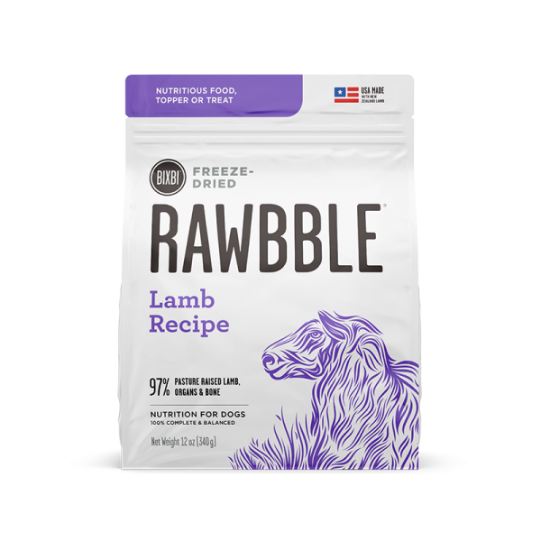 Bixbi Rawbble FD Food Lamb 4.5 oz.