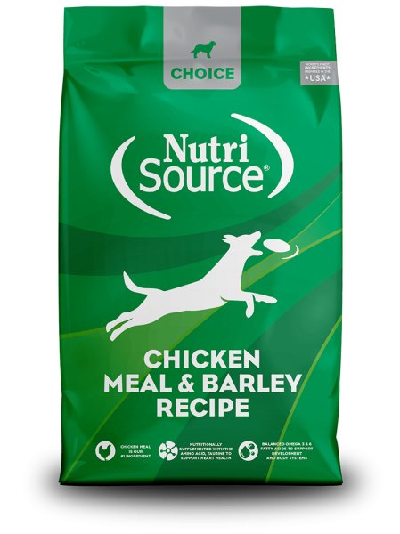 Nutrisource Choice Chicken Meal & Barley 30 lb.