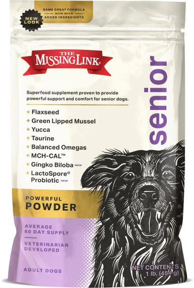 Missing Link Original Senior Dog Powder 1 lb.