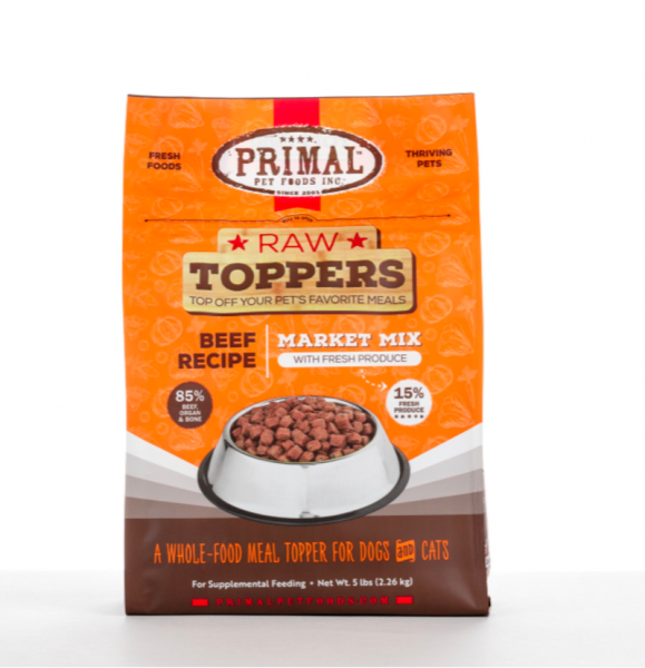 Primal Market Mix Topper Beef 5 lb.