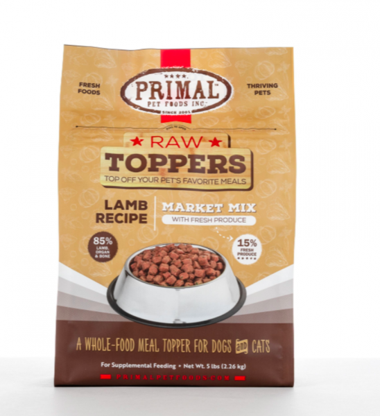 Primal Market Mix Topper Lamb 5 lb.