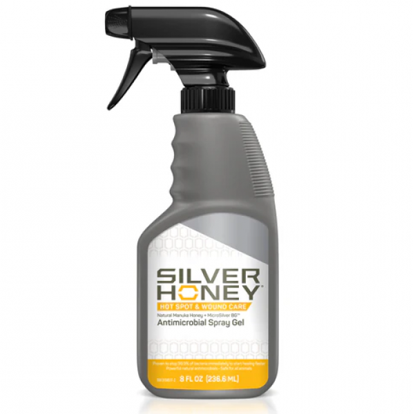 Silver Honey Hot Spot Wound Care Spray 8 oz