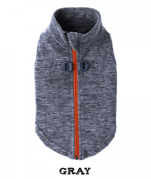 Gooby Zip Up Fleece Wash