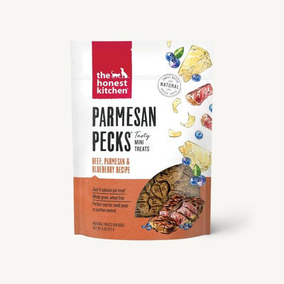 The Honest Kitchen Cookies Parmesan Pecks Beef & Blueberry 8 oz.