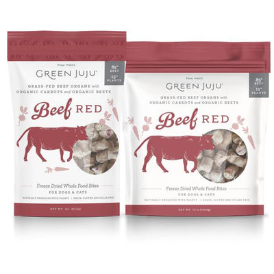 Green Juju FD Topper Beef Red 3 oz.