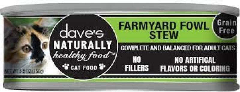 Dave's Cat's Meow Farmyard Fowl 5.5 oz.