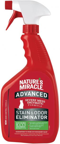 Nature's Miracle Cat Advanced Stain & Odor Remover 32 oz.