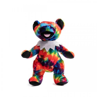 Fabdog Grateful Dead Tie Dye Bear Small