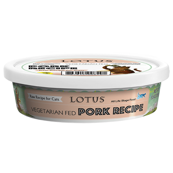 Lotus Cat Frozen Pork 3.5 oz