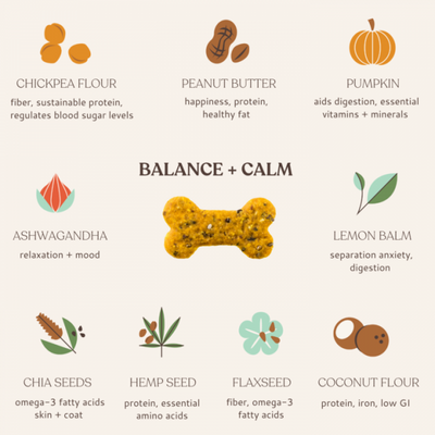 Botanical Bones Treats Balance + Calm