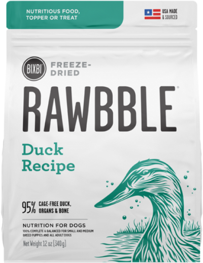 Bixbi Rawbble FD Food Duck 4.5 oz.
