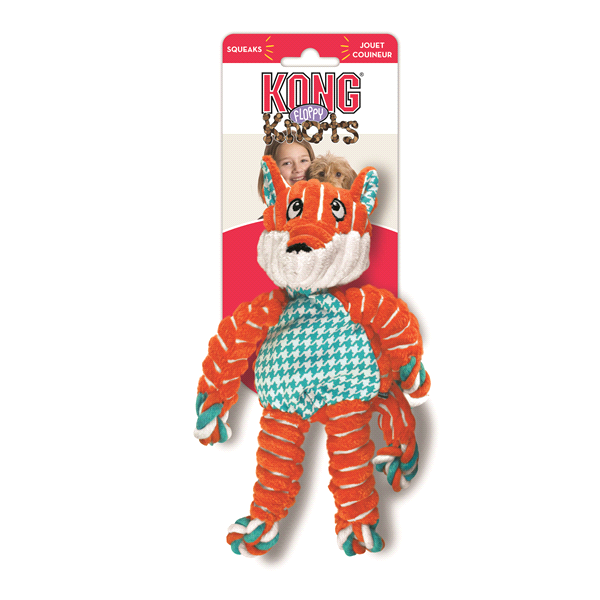 Kong Floppy Knots Fox S/M