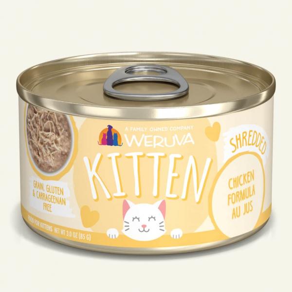 Weruva Kitten Can Chicken Au Jus in Gravy 3 oz