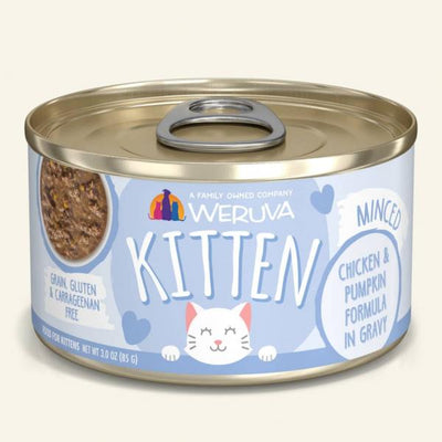 Weruva Kitten Can Chicken and Pumpkin in Gravy 3 oz