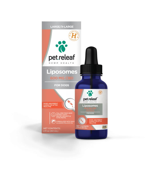 Pet Releaf Liposome Hemp Oil 600 mg