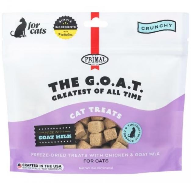 Primal Cat Treat FD The Goat Chicken Goat Milk 2 oz