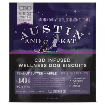 Austin and Kat* CBD Biscuits 2.5 mg 10 oz
