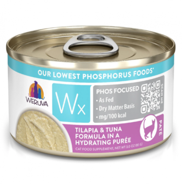 Weruva WX Phos Tilapia & Tuna Puree 3 oz.