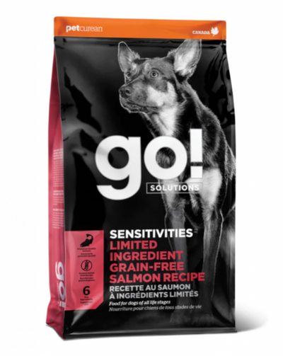 Petcurean Go! Sensitivities LID GF Salmon 22 lb.