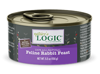 Nature's Logic Cat Can Rabbit 5.5 oz.