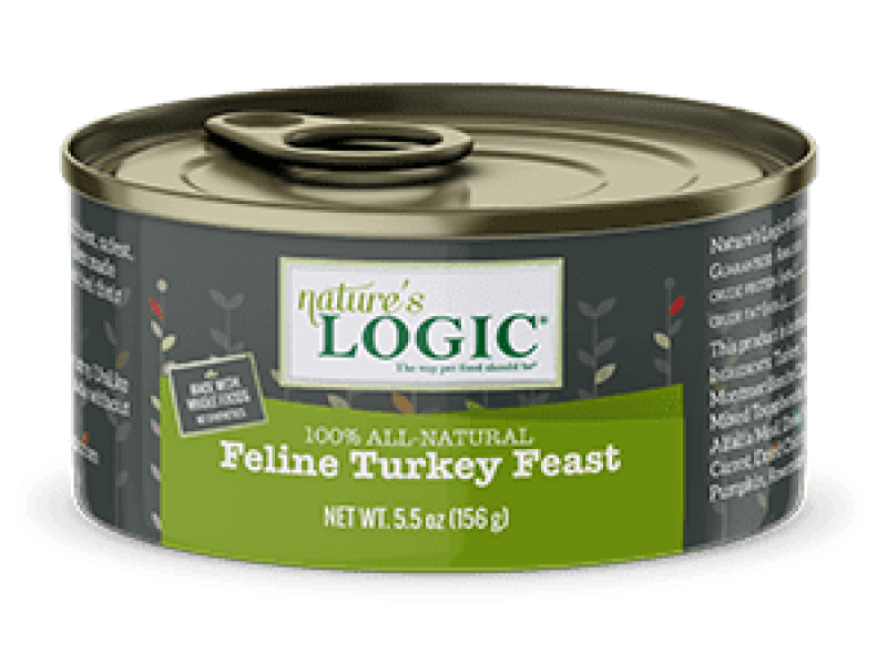 Nature's Logic Cat Can Turkey Feast 5.5 oz.