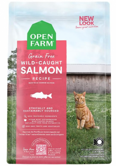 Open Farm Cat Dry Wild-Caught Salmon 4 lb.