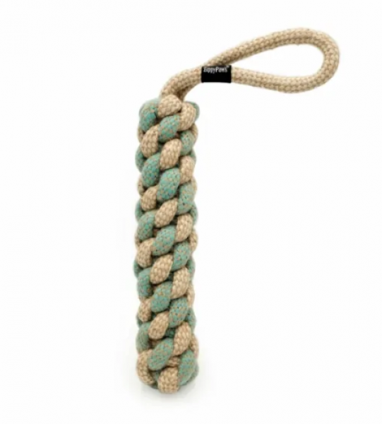 Zippy Paws Eco Cotton and Jute Tug