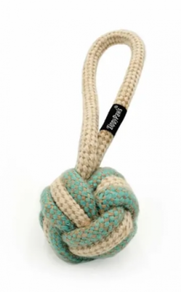 Zippy Paws Eco Cotton and Jute Ball