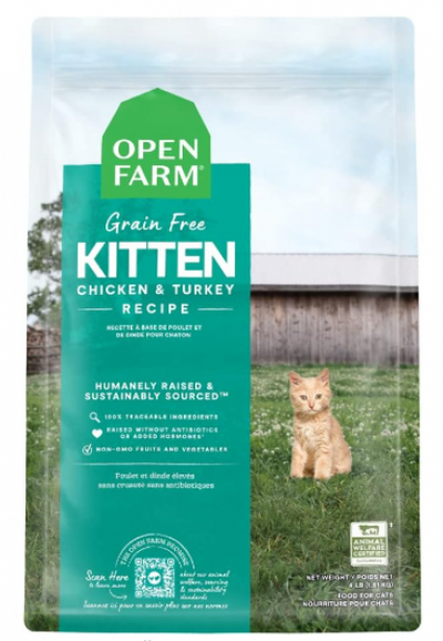 Open Farm Cat Dry GF Kitten 4 lb.