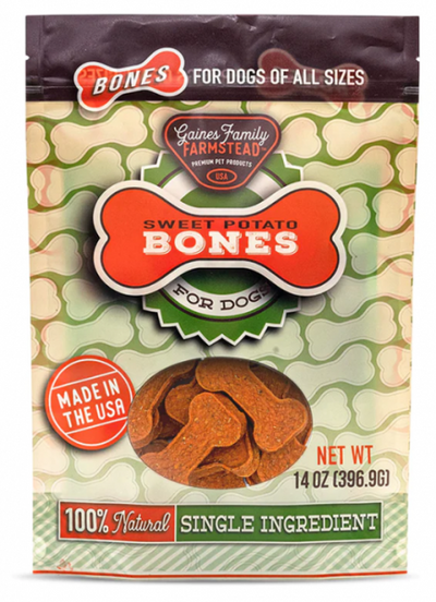 Gaines Family Sweet Potato Bones 14 oz.