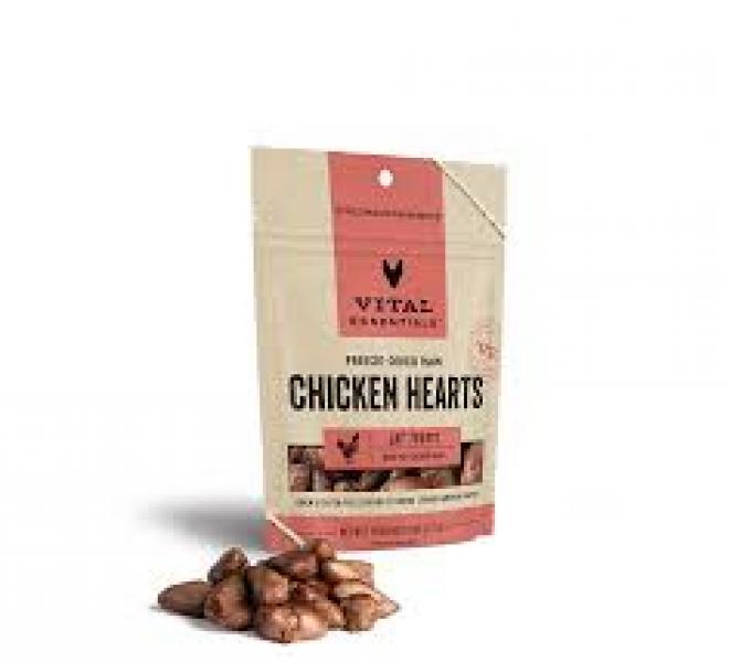 Vital Essentials Cat Treat Chicken Heart .8 oz.