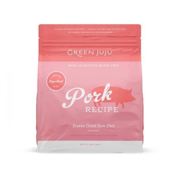 Green Juju FD Raw Diet Pork 14 oz.