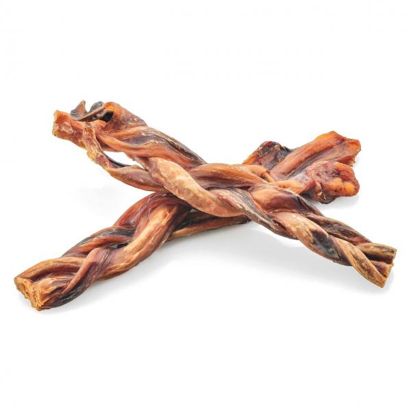 Barkworthies* Pork Pizzle 6" Braided