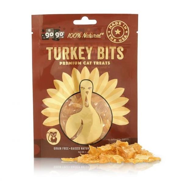 Artvark GoGo Turkey Tendon Bits for Cats 1 oz.