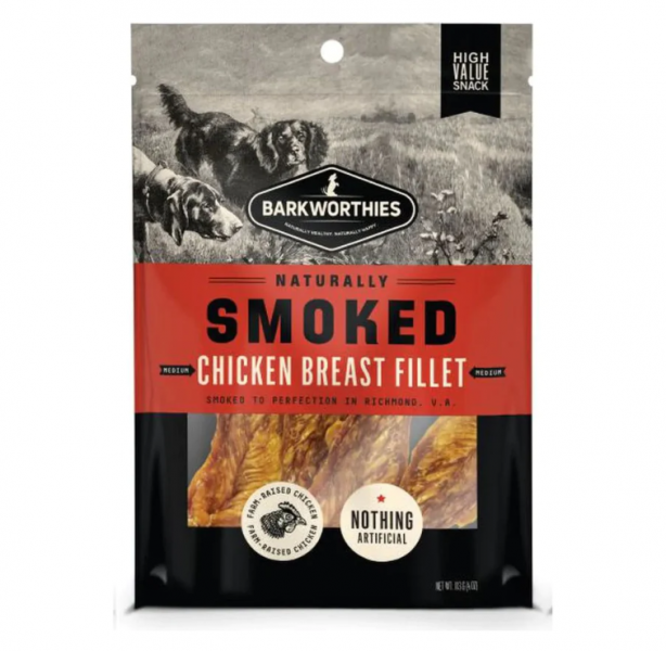 Barkworthies Smoked Chicken Fillet 4 oz