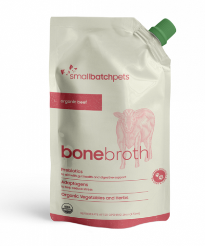 Small Batch Bone Broth Beef 16 oz.