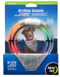 Nite Ize NiteHowl Bandana Rechargeable LED Safety Necklace Disco