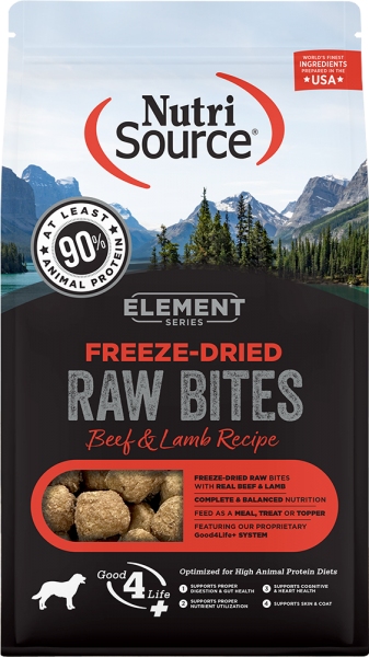 NS Element FD Raw Bites Beef & Lamb 2.5 oz.