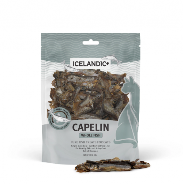 Icelandic Plus Cat Capelin Treat 1.5 oz.