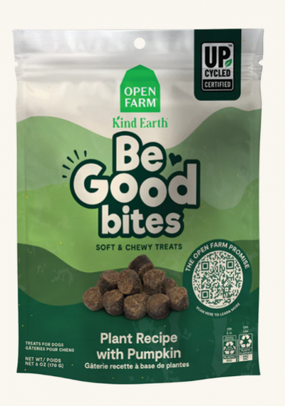 Open Farm Treat Be Good Bites Plant with Pumpkin 6 oz