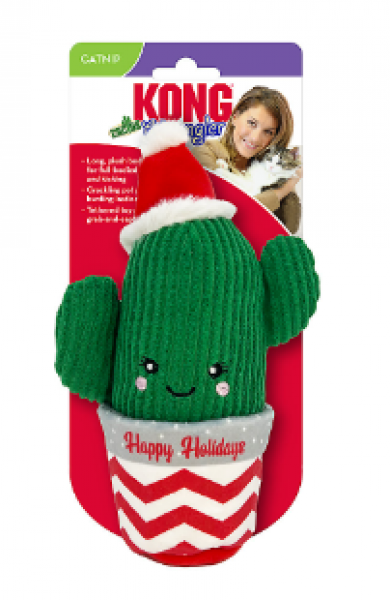 Kong Holiday Cat Wrangler Cactus