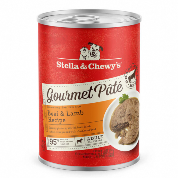 Stella & Chewy's Dog Can Pate Beef & Lamb 12.5 oz