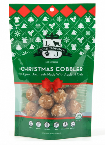 Lord Jameson Dog Treat Holiday Christmas Cobbler 6 oz.