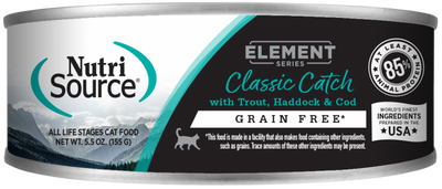 Nutrisource Element Cat Can Classic Catch 5.5 oz.