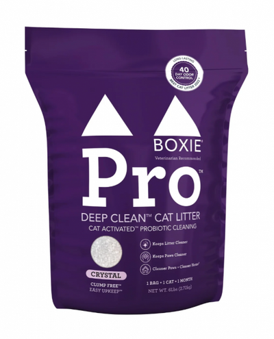 Boxie Cat Litter Pro Crystal 6 lb