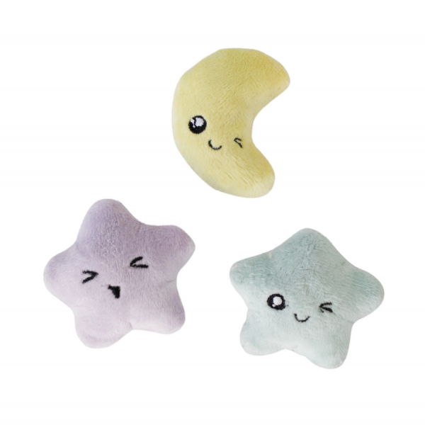 Catstages Toss n Twinkle Catnip Toys 3 pk