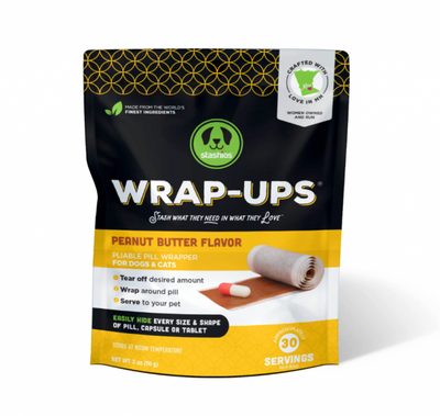 Stashios Wrap-Ups Peanut Butter